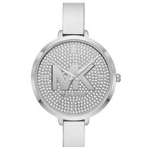 Michael Kors Silver Crystal Women's Watch